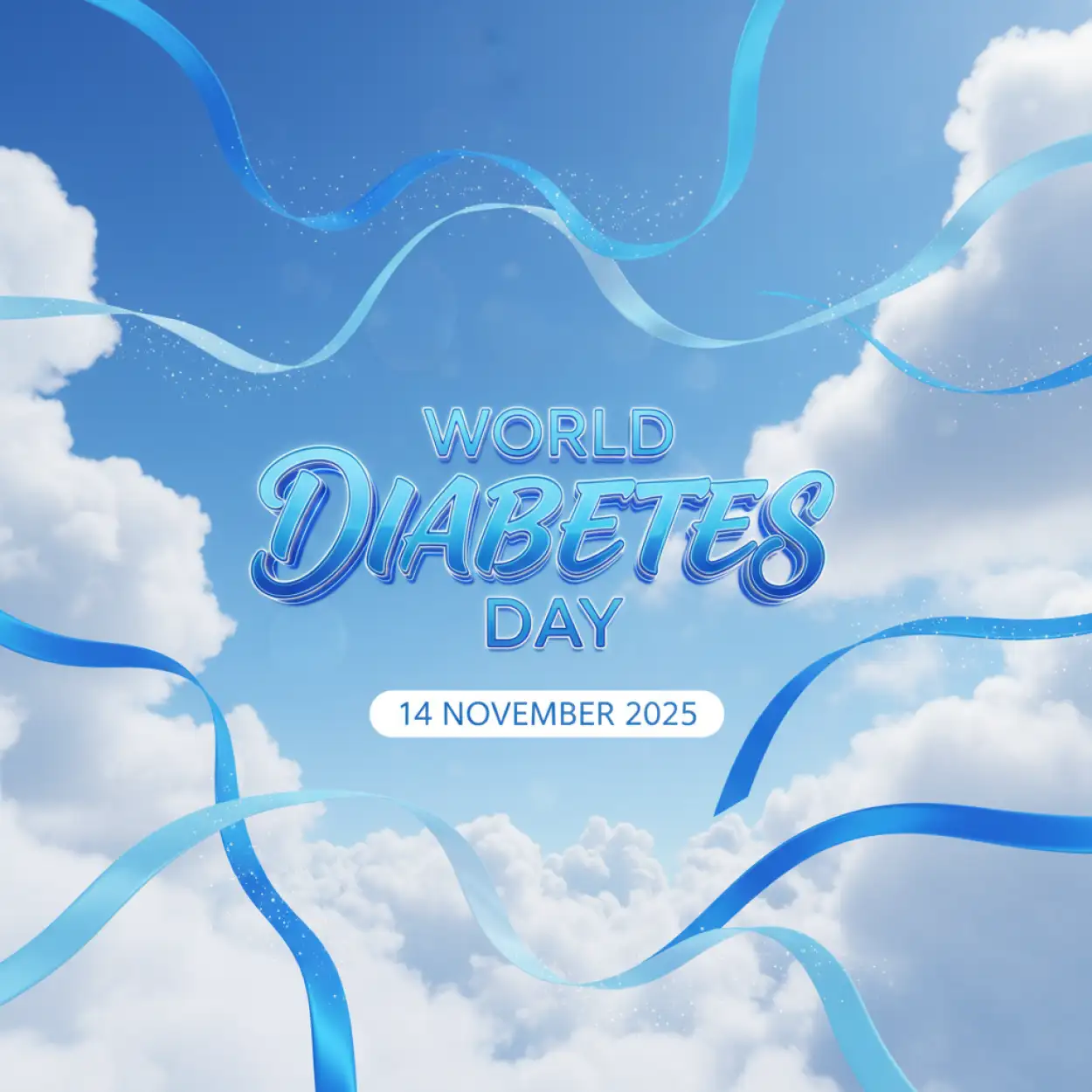 Free Download World Diabetes Day 2025 Creative Poster Ideas - High Quality World Diabetes Day 2025 Image