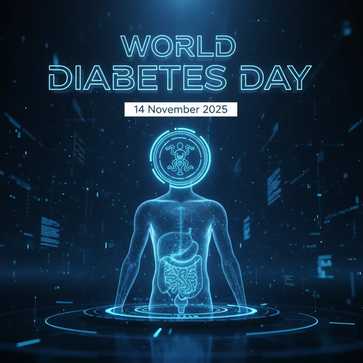Free Download World Diabetes Day 2025 Doctor And Patient Image - High Quality World Diabetes Day 2025 Image