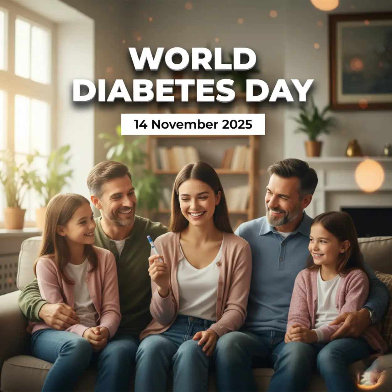Free Download World Diabetes Day 2025 Hd Blue Theme Background - High Quality World Diabeteworld Diabetes Day 2025s Day 2025 Background Image