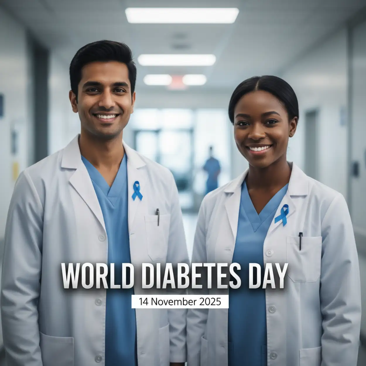Free Download World Diabetes Day 2025 Vector Background Free Download - High Quality World Diabetes Day 2025 Background Image