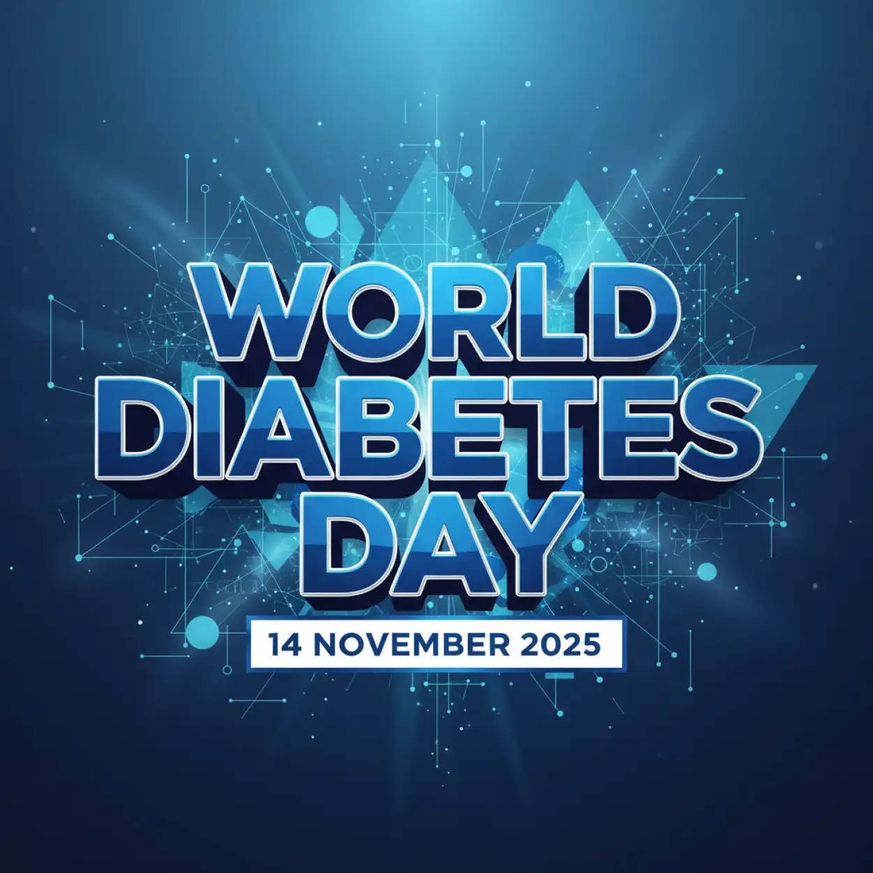 Free Download World Diabetes Day 2025 Whatsapp Status Image - High Quality World Diabetes Day 2025 Background