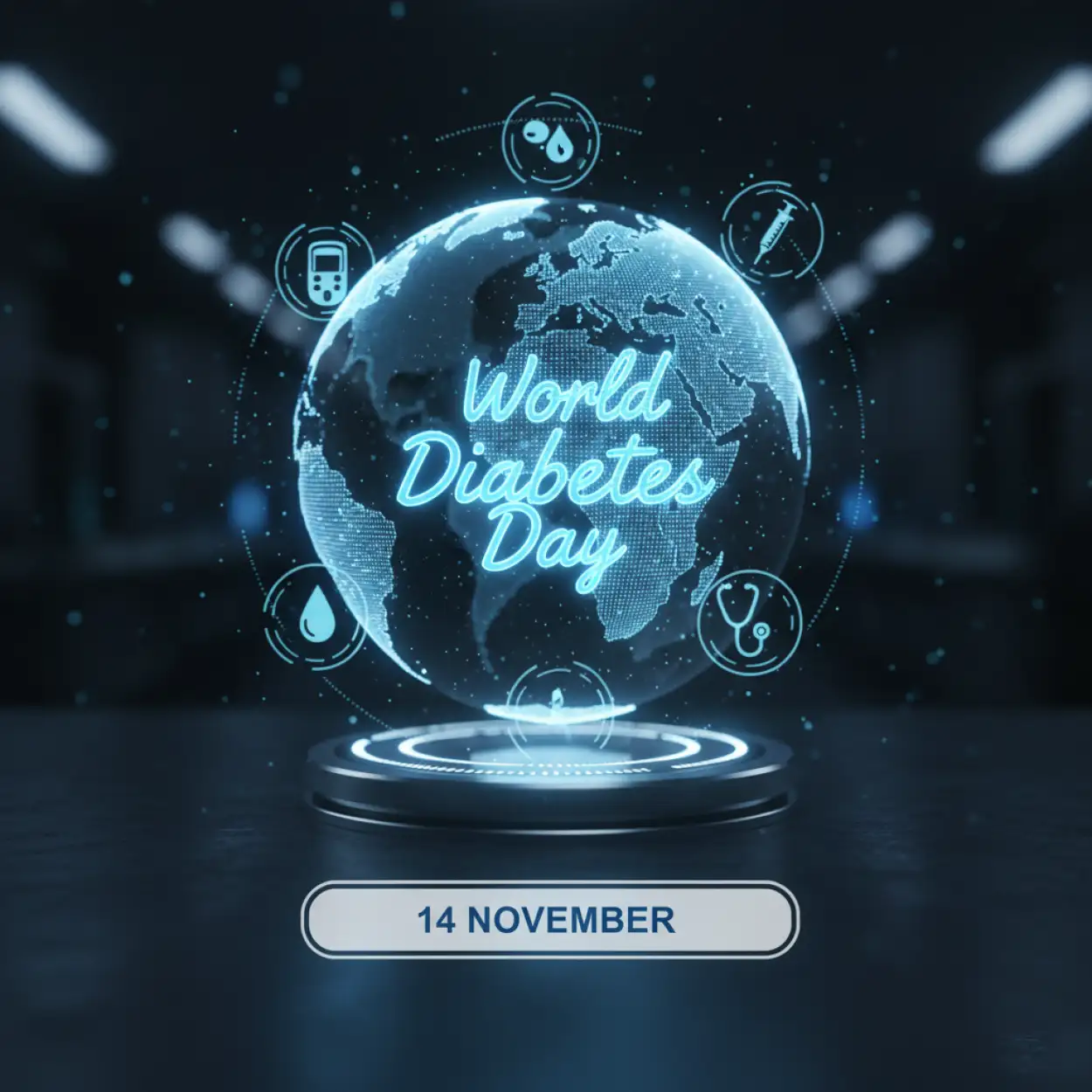 Free Download World Diabetes Day Activities For Hospital Staff - High Quality World Diabetes Day Image