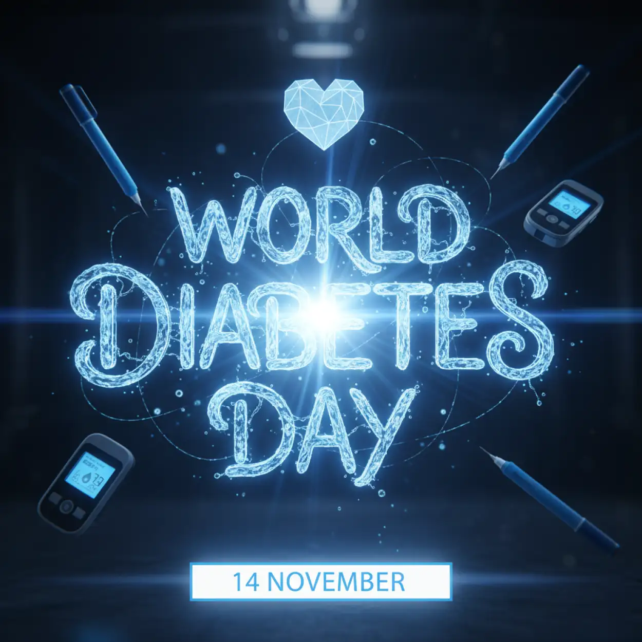 Free Download World Diabetes Day Awareness Program In Office - High Quality World Diabetes Day Image