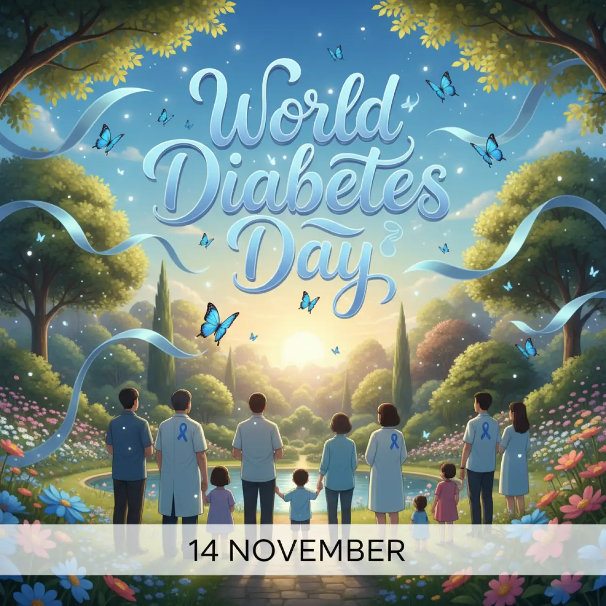 Free Download World Diabetes Day Campaign Ideas For Schools - High Quality World Diabetes Day Image