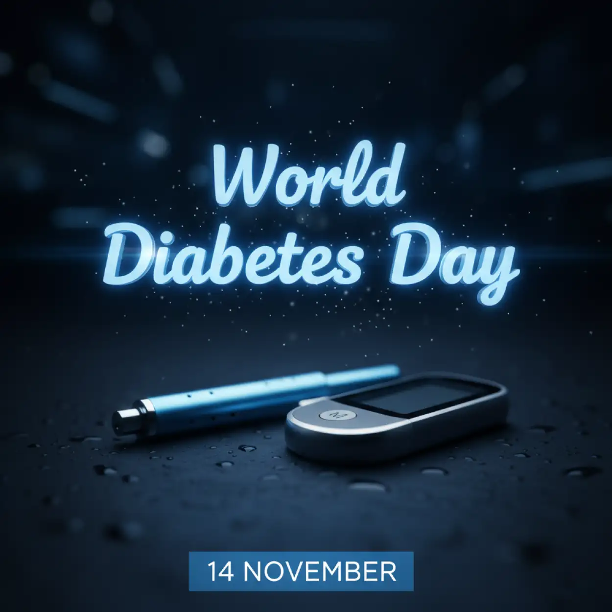 Free Download World Diabetes Day Post Ideas For Social Media - High Quality World Diabetes Day Image