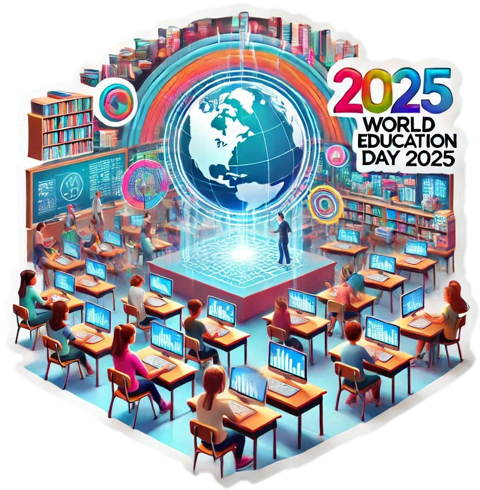 World Education Day 2025 Png For Classroom Decoration - Royalty Free World Education Day Png Image | Pngmagic Free Download World Education Day 2025 Png For Classroom Decoration - High Quality World Education Day Png PNG Image
