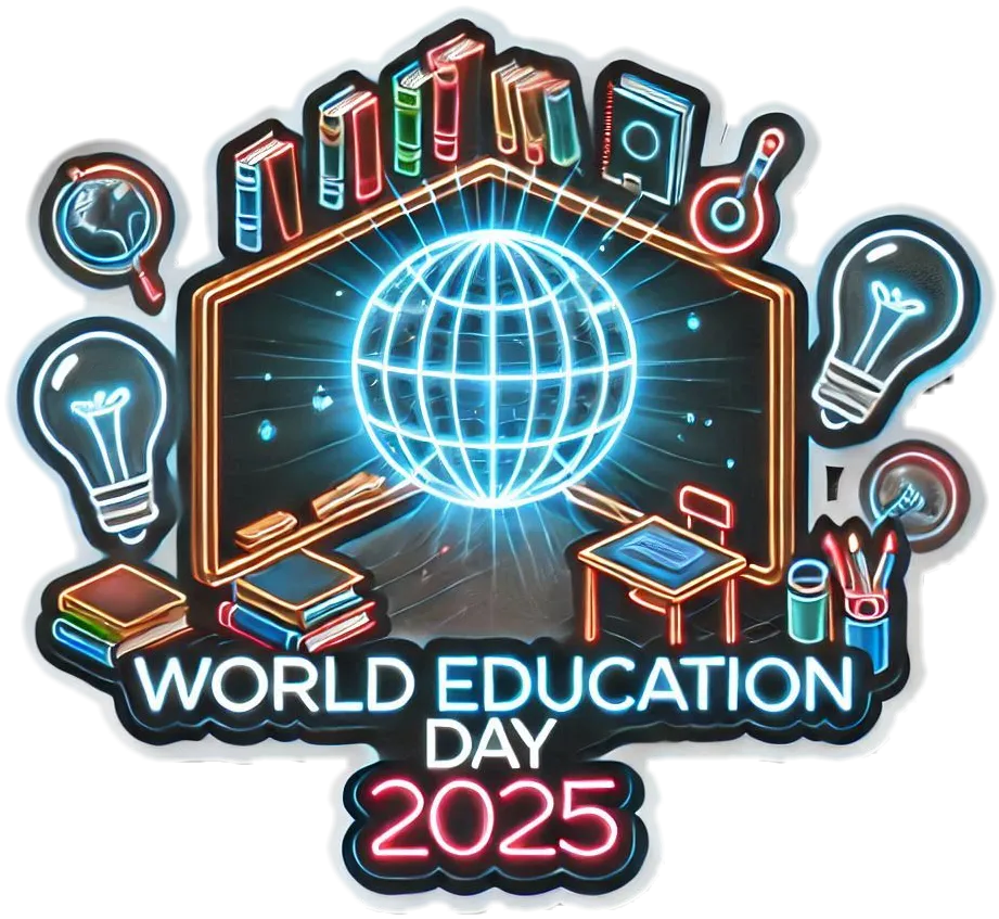 World Education Day 2025 Png For Educational Campaigns - Royalty Free World Education Day Png Image | Pngmagic Free Download World Education Day 2025 Png For Educational Campaigns - High Quality World Education Day Png PNG Image