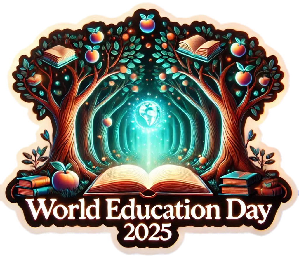 World Education Day 2025 Png With Premium Quality - Royalty Free World Education Day Png Image | Pngmagic Free Download World Education Day 2025 Png With Premium Quality - High Quality World Education Day Png PNG Image