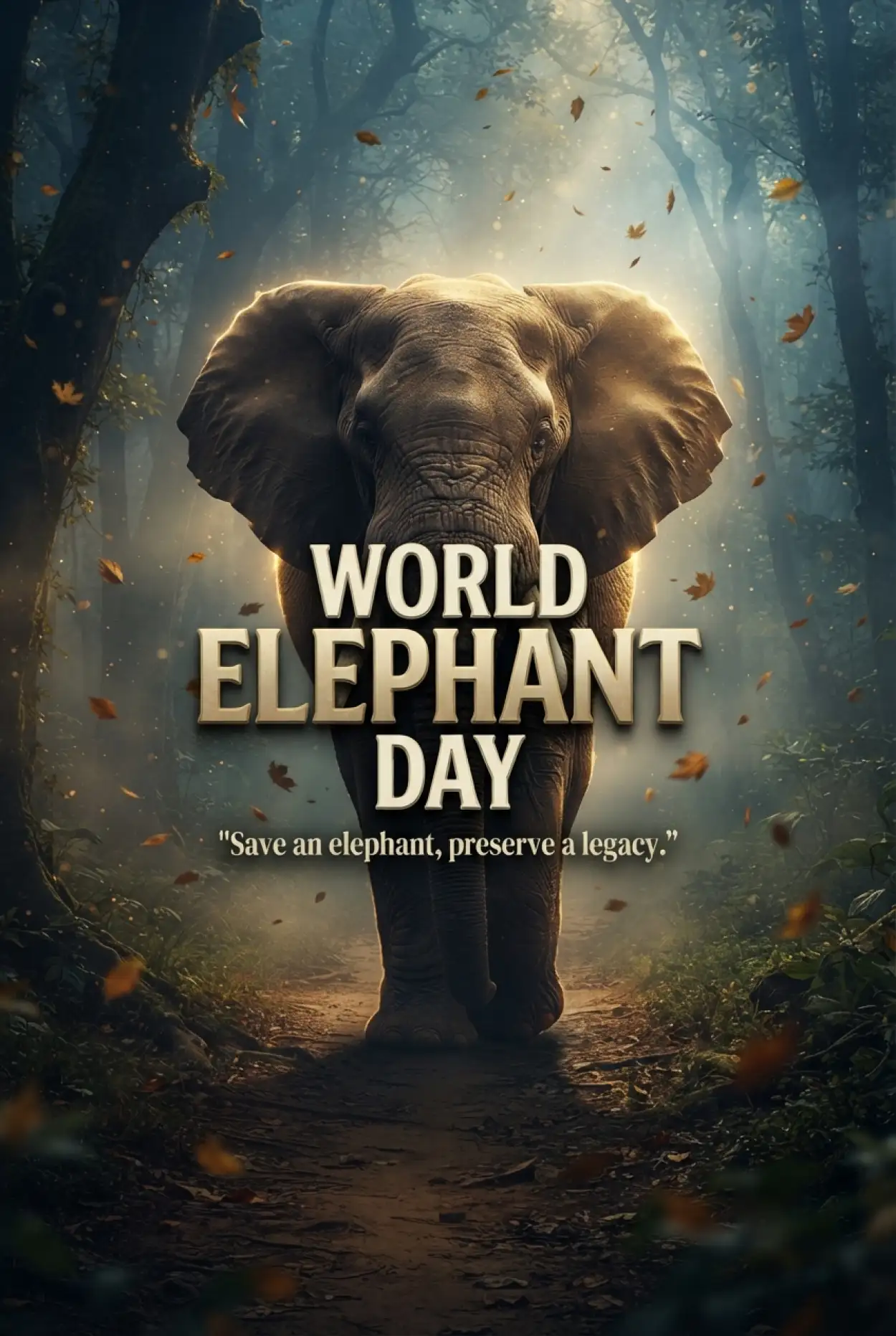 Free Download World Elephant Day 2026 Awareness Images - High Quality World Elephant Day 2026 Image