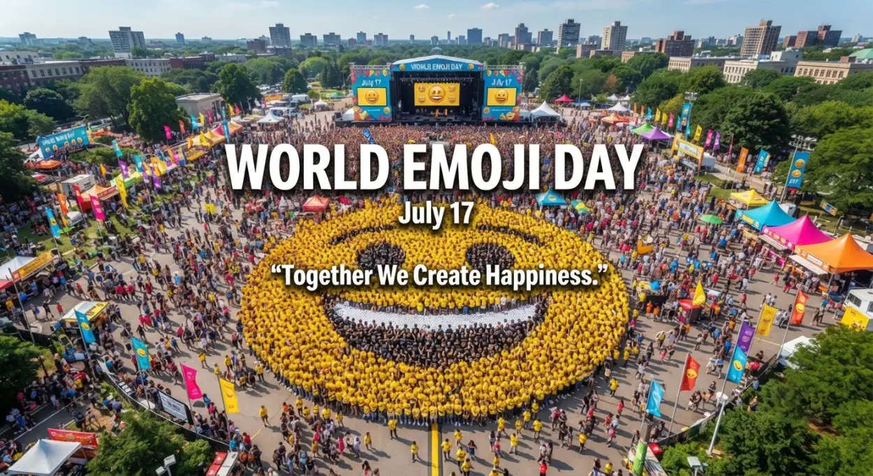 Free Download World Emoji Day Corporate Poster - High Quality World Emoji Day Poster 2026 Image