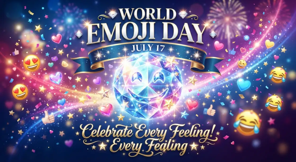 Free Download World Emoji Day Office Celebration Ideas - High Quality World Emoji Day 2026 Image