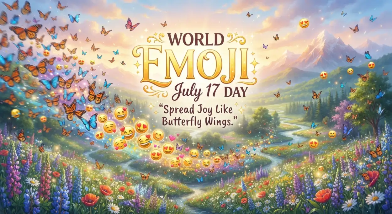 Free Download World Emoji Day Office Poster - High Quality World Emoji Day Poster 2026 Image
