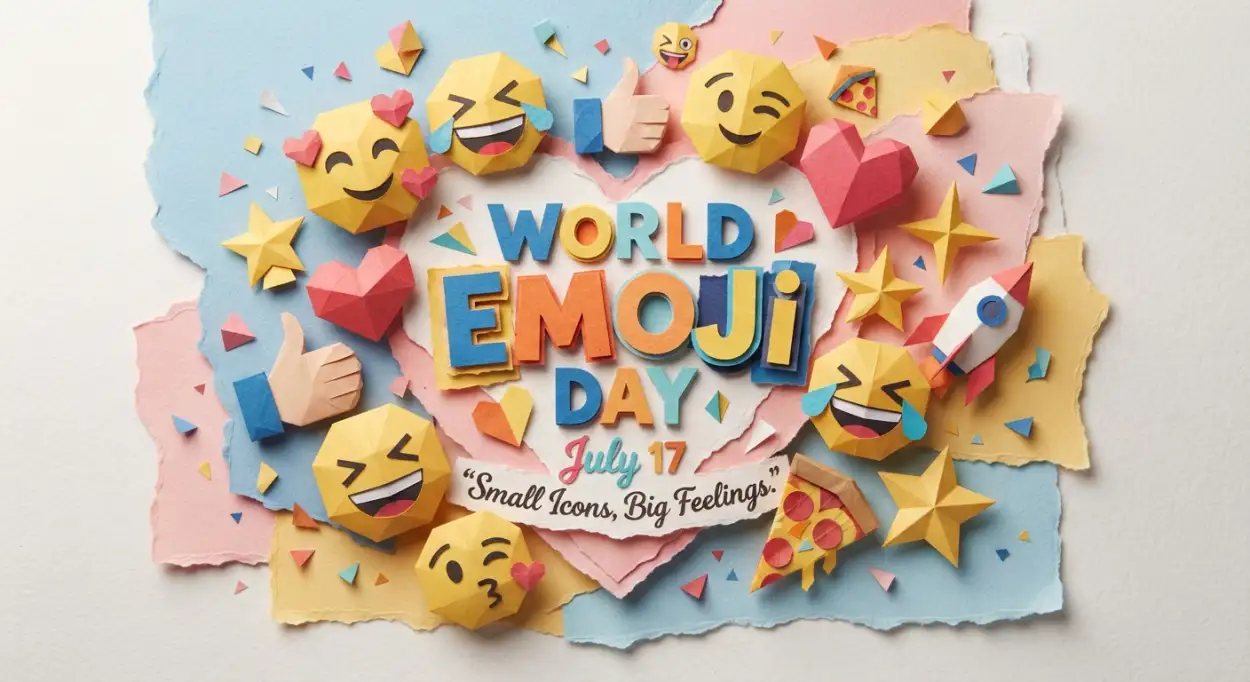 Free Download World Emoji Day Poster Png - High Quality World Emoji Day Poster 2026 Transparent PNG