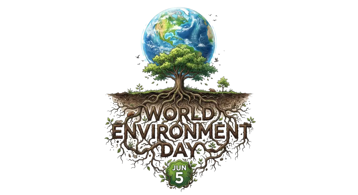 Free Download World Environment Day 2026 Earth Graphics Png - High Quality World Environment Png Transparent Background Transparent PNG