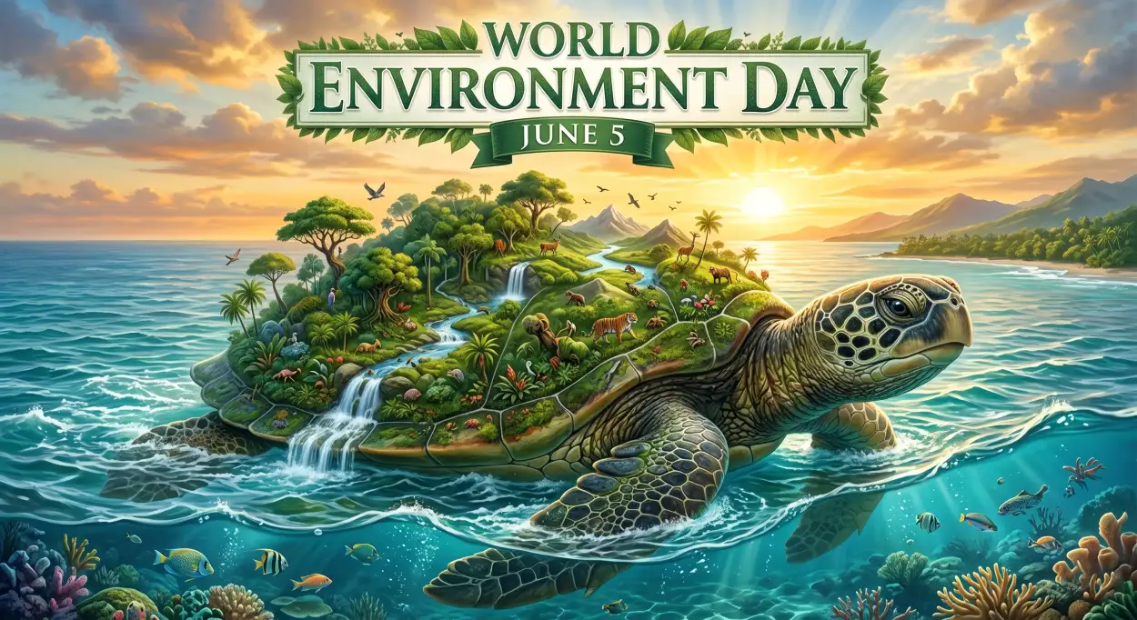 Free Download World Environment Day 2026 Eco Awareness Graphics - High Quality World Environment Day 2026 Image