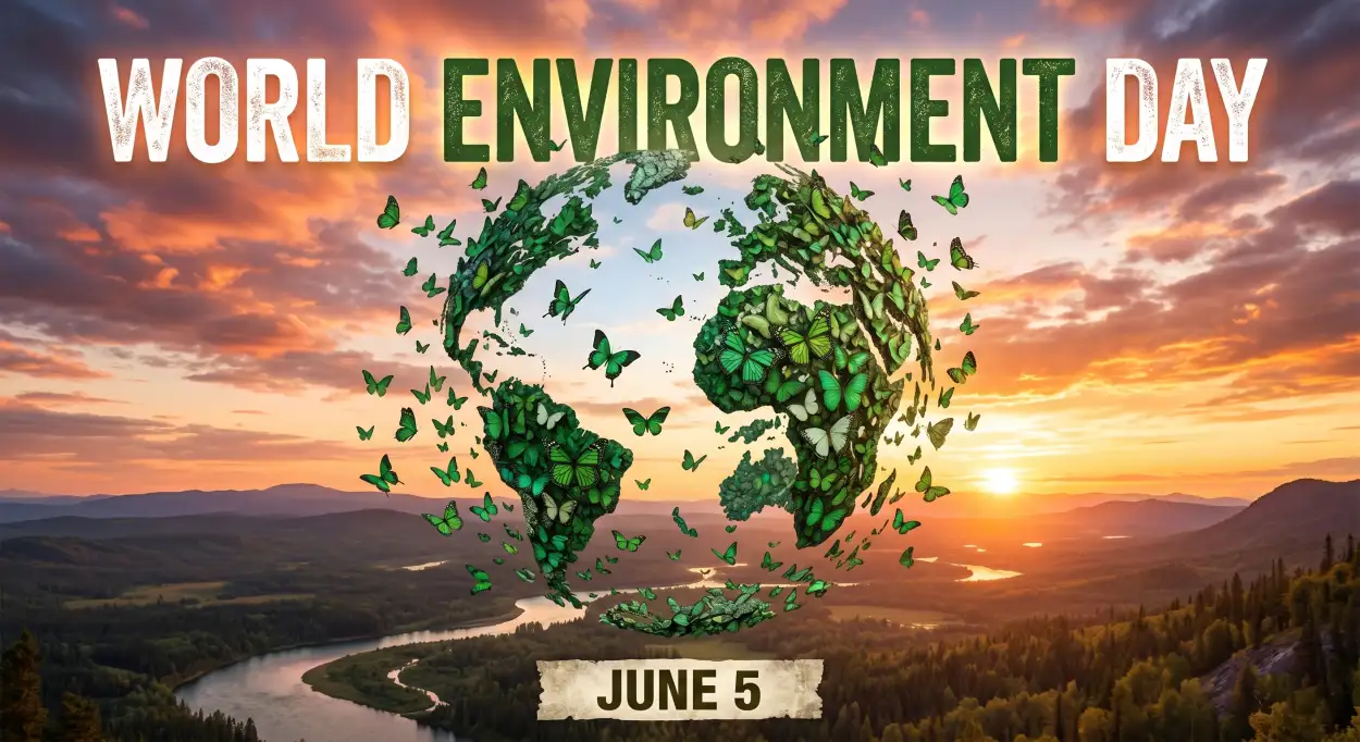 Free Download World Environment Day 2026 Environment Quotes For Social Media - High Quality World Environment Day 2026 Image