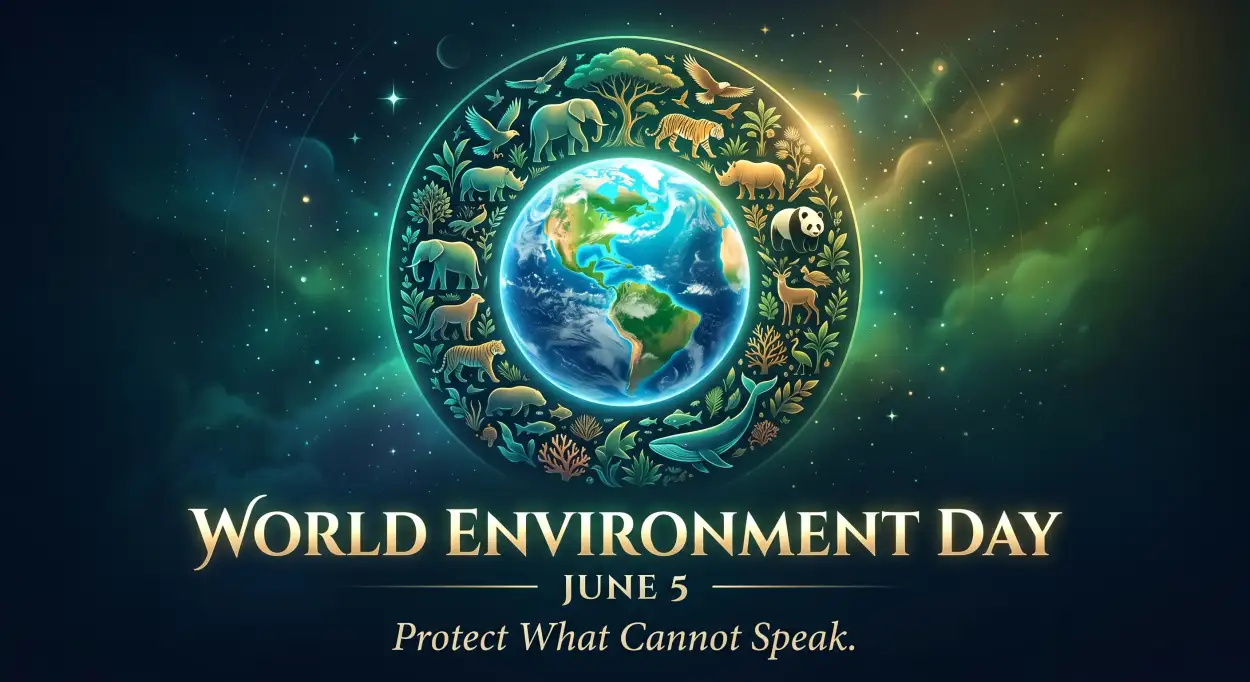 Free Download World Environment Day 2026 Environmental Awareness Banner - High Quality World Environment Day Poster Ideas 2026 Image