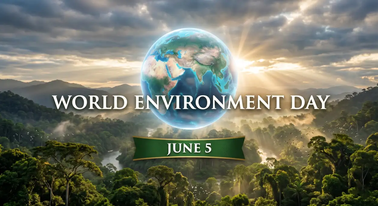 Free Download World Environment Day 2026 Essay Writing - High Quality World Environment Day 2026 Image