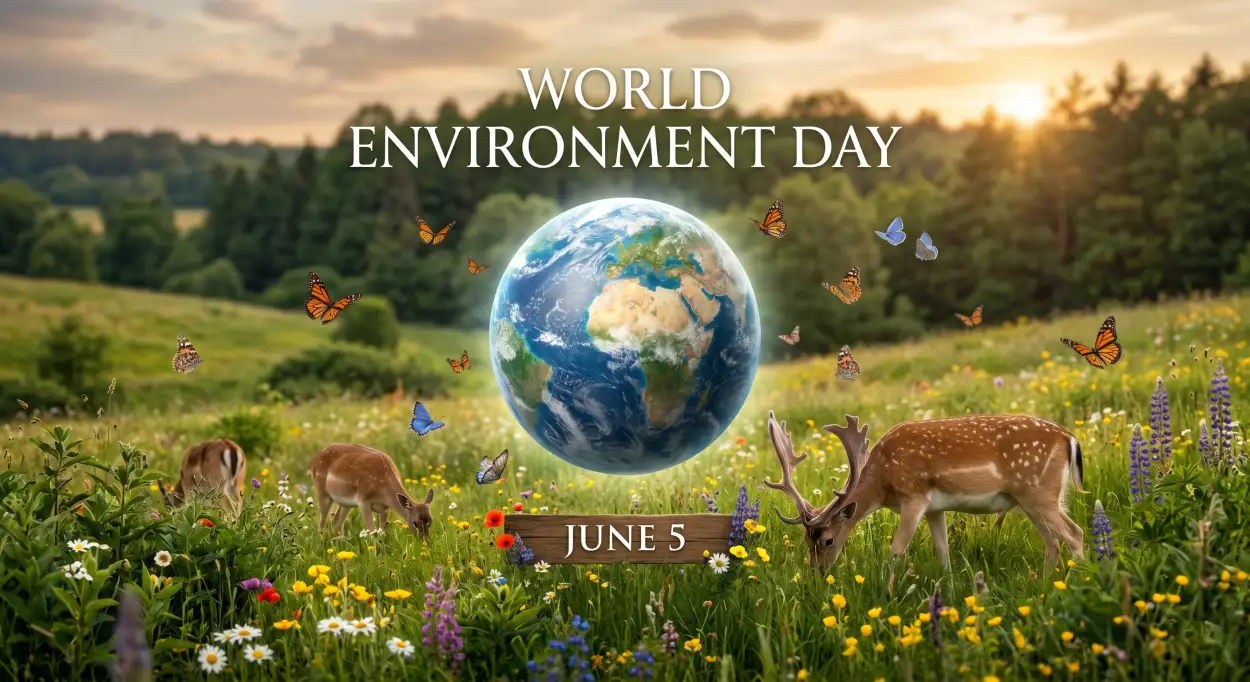 Free Download World Environment Day 2026 Nature Background Images - High Quality World Environment Day 2026 Background Image