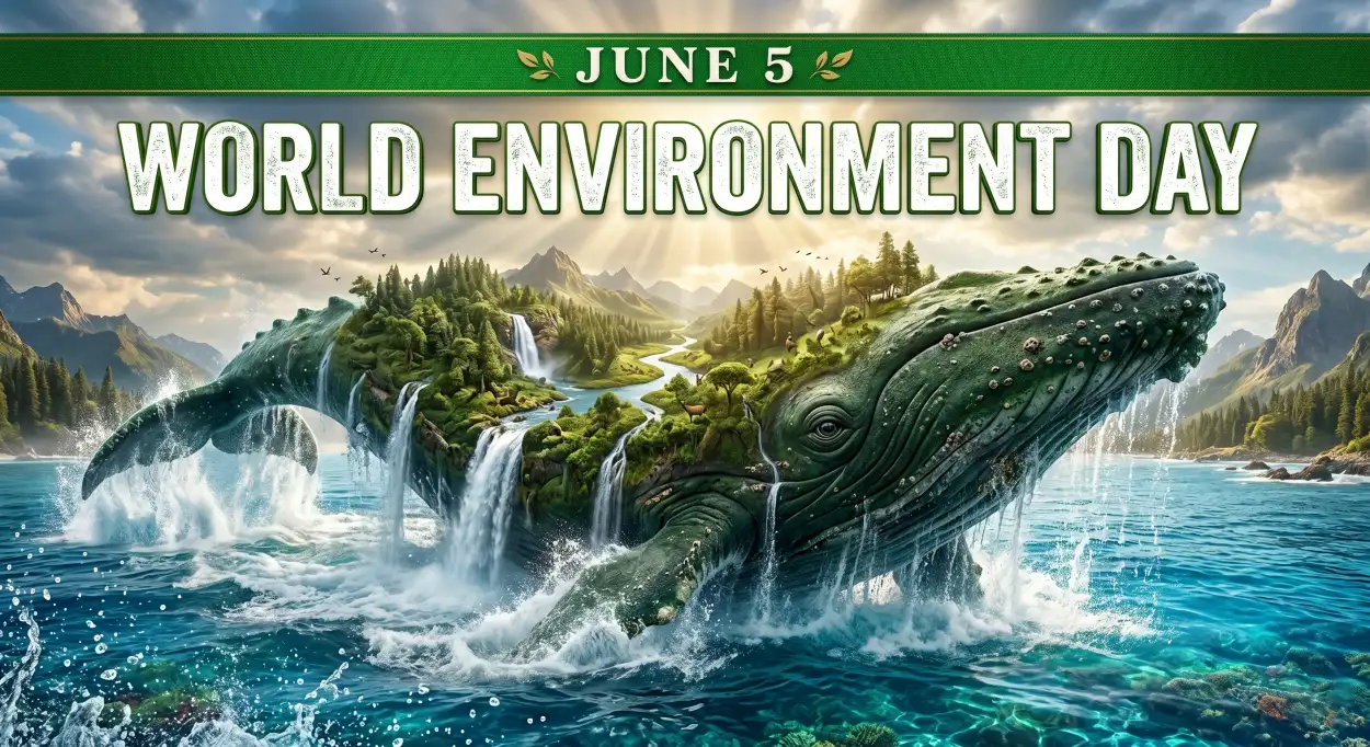 Free Download World Environment Day 2026 Professional Linkedin Banner - High Quality World Environment Day 2026 Image