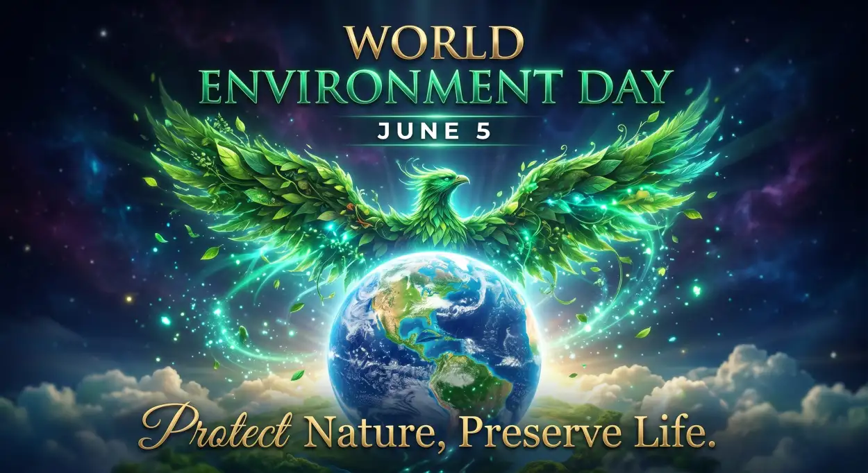 Free Download World Environment Day 2026 Save Nature Facebook Cover Photo - High Quality World Environment Day Poster Ideas 2026 Image