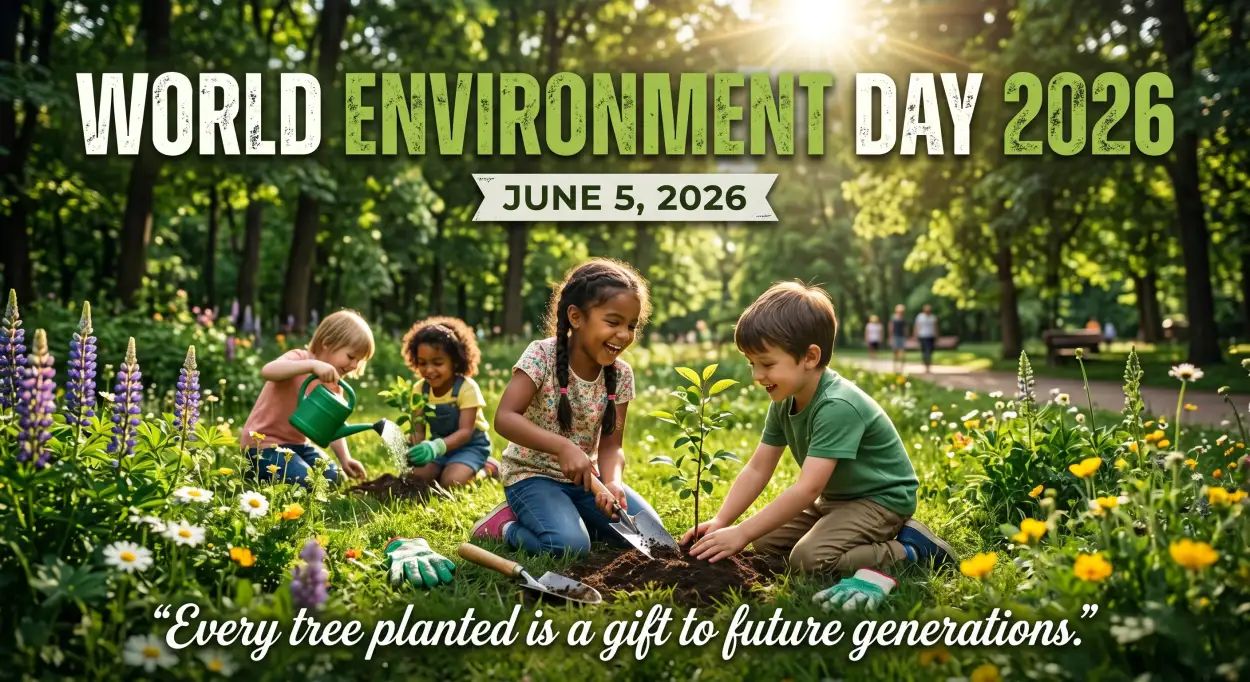 Free Download World Environment Day 2026 School Celebration Ideas - High Quality World Environment Day 2026 Image