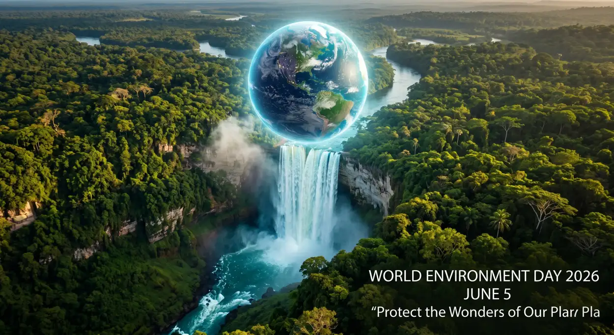 Free Download World Environment Day 2026 Theme Cover Photo - High Quality World Environment Day Theme 2026 Image