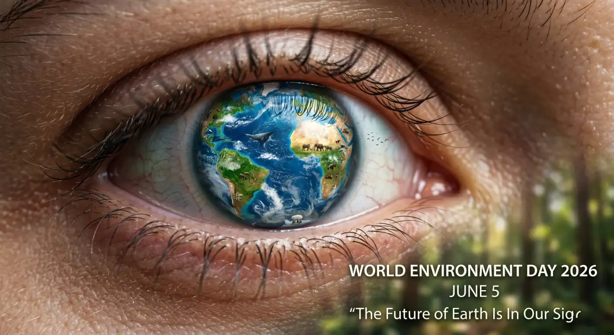 Free Download World Environment Day 2026 Theme For Students - High Quality World Environment Day Theme 2026 Image
