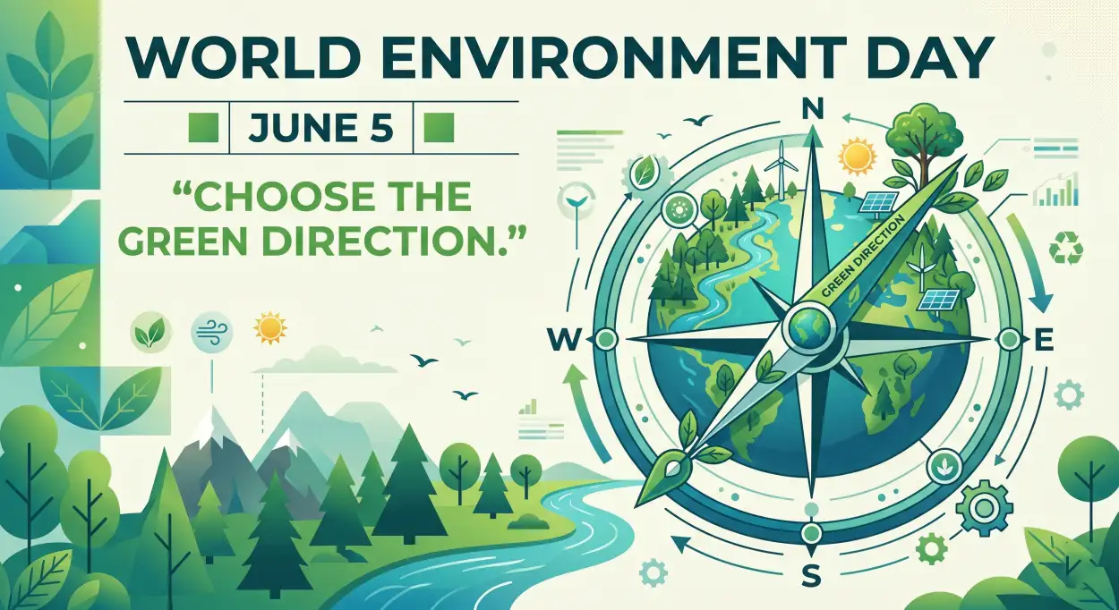 Free Download World Environment Day 2026 Theme Infographic - High Quality World Environment Day Theme 2026 Image