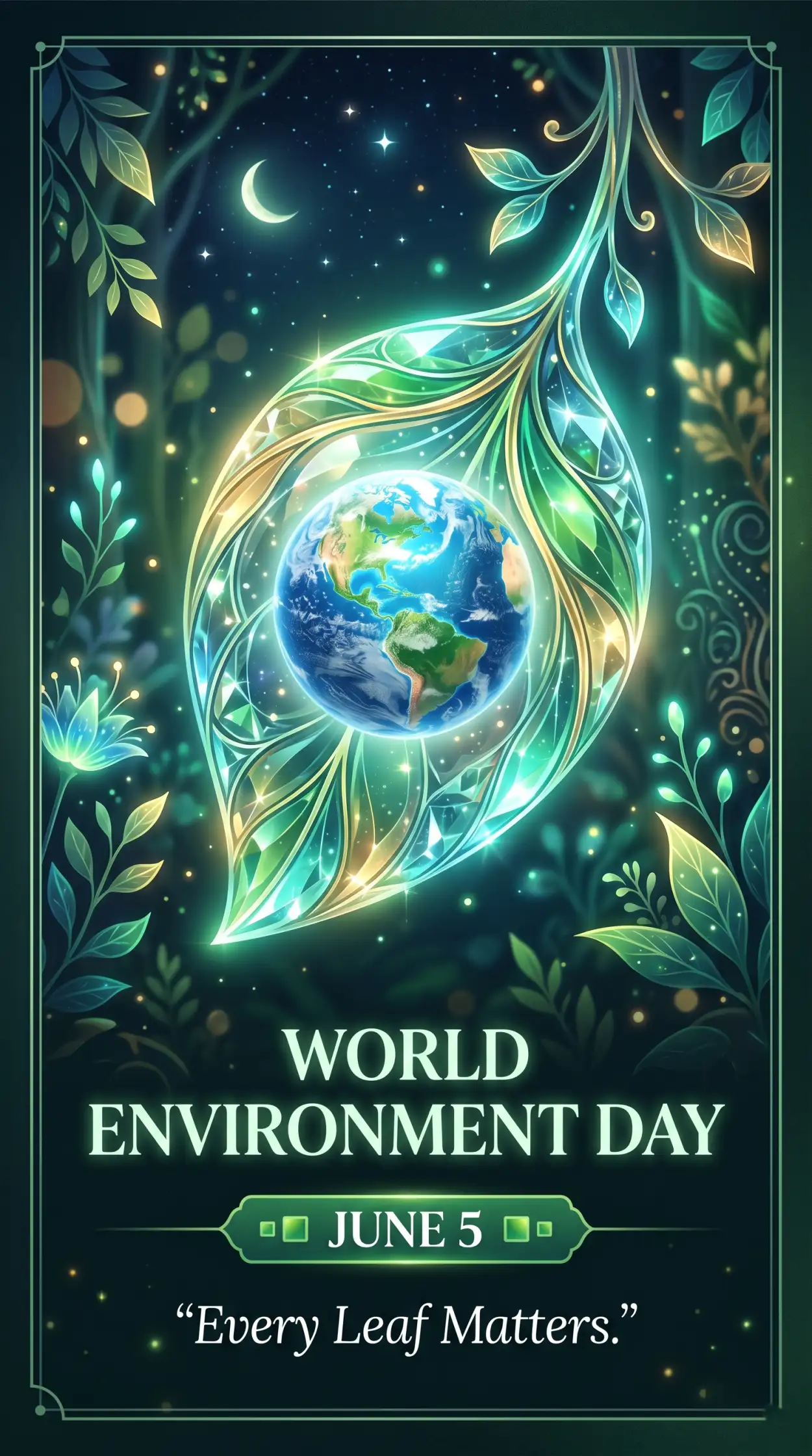 Free Download World Environment Day 2026 Theme Photo Frame - High Quality World Environment Day Theme 2026 Image