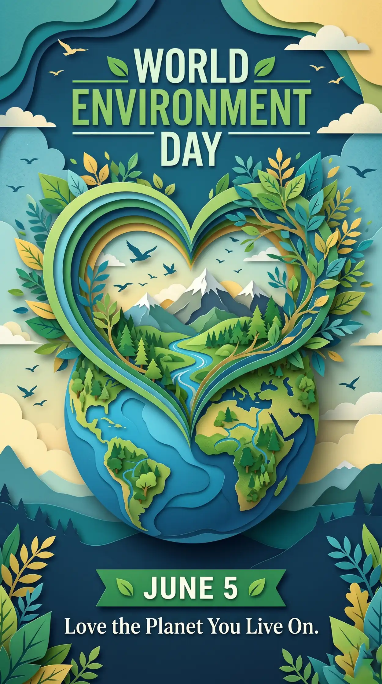 Free Download World Environment Day 2026 Theme Png Images - High Quality World Environment Day Theme 2026 Transparent PNG