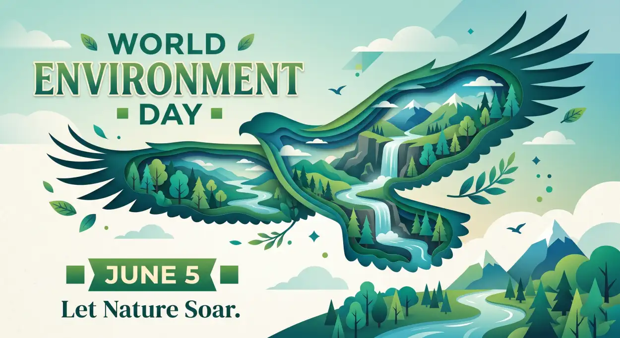 Free Download World Environment Day 2026 Twitter Post Theme - High Quality World Environment Day Theme 2026 Image
