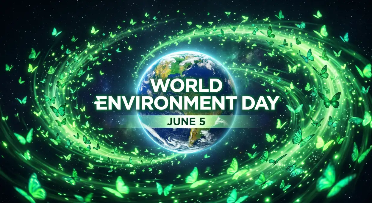 Free Download World Environment Day 2026 Youtube Thumbnail Design - High Quality World Environment Day 2026 Background Image