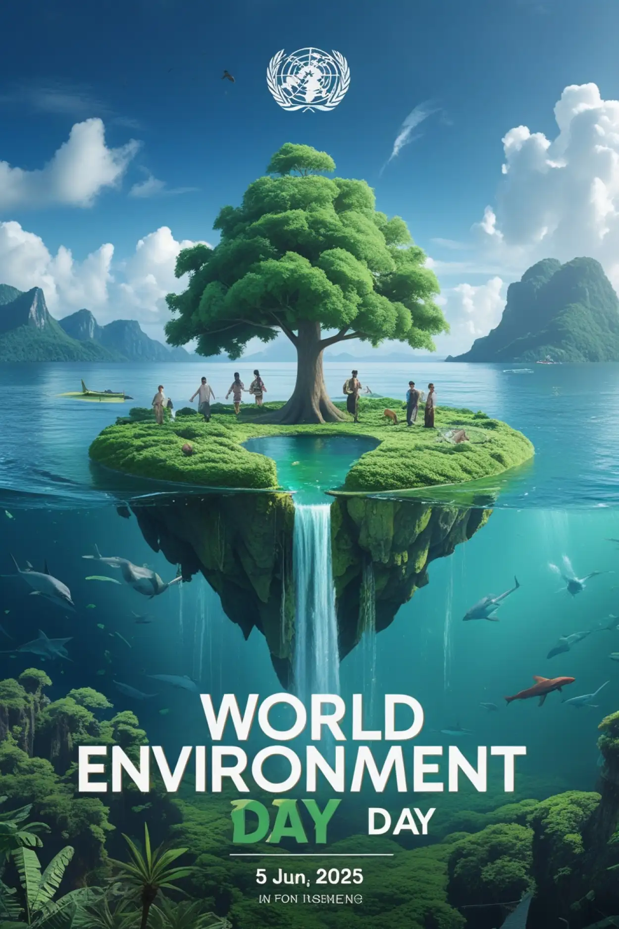 Free Download World Environment Day Image With Motivational Quote - High Quality World Environment Day Background