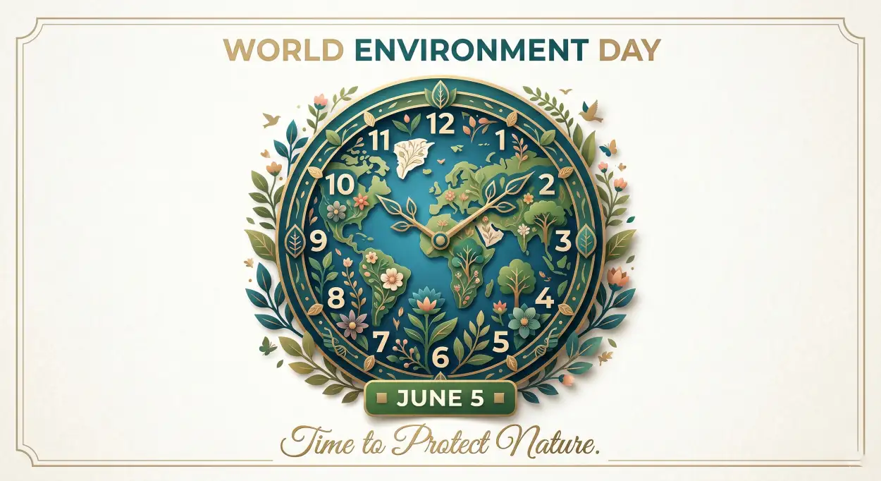Free Download World Environment Day Instagram Story Template - High Quality World Environment Day Theme 2026 Image