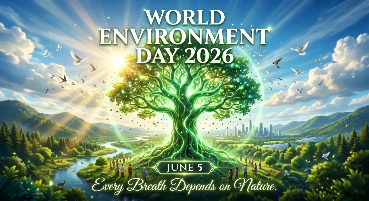 Free Download World Environment Day Poster Ideas For Social Media 2026 - High Quality World Environment Day Poster Ideas 2026 Image