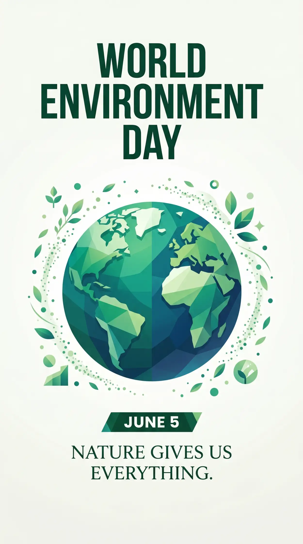 Free Download World Environment Day Poster Ideas With Eco Message Slogans - High Quality World Environment Day Poster Ideas 2026 Image