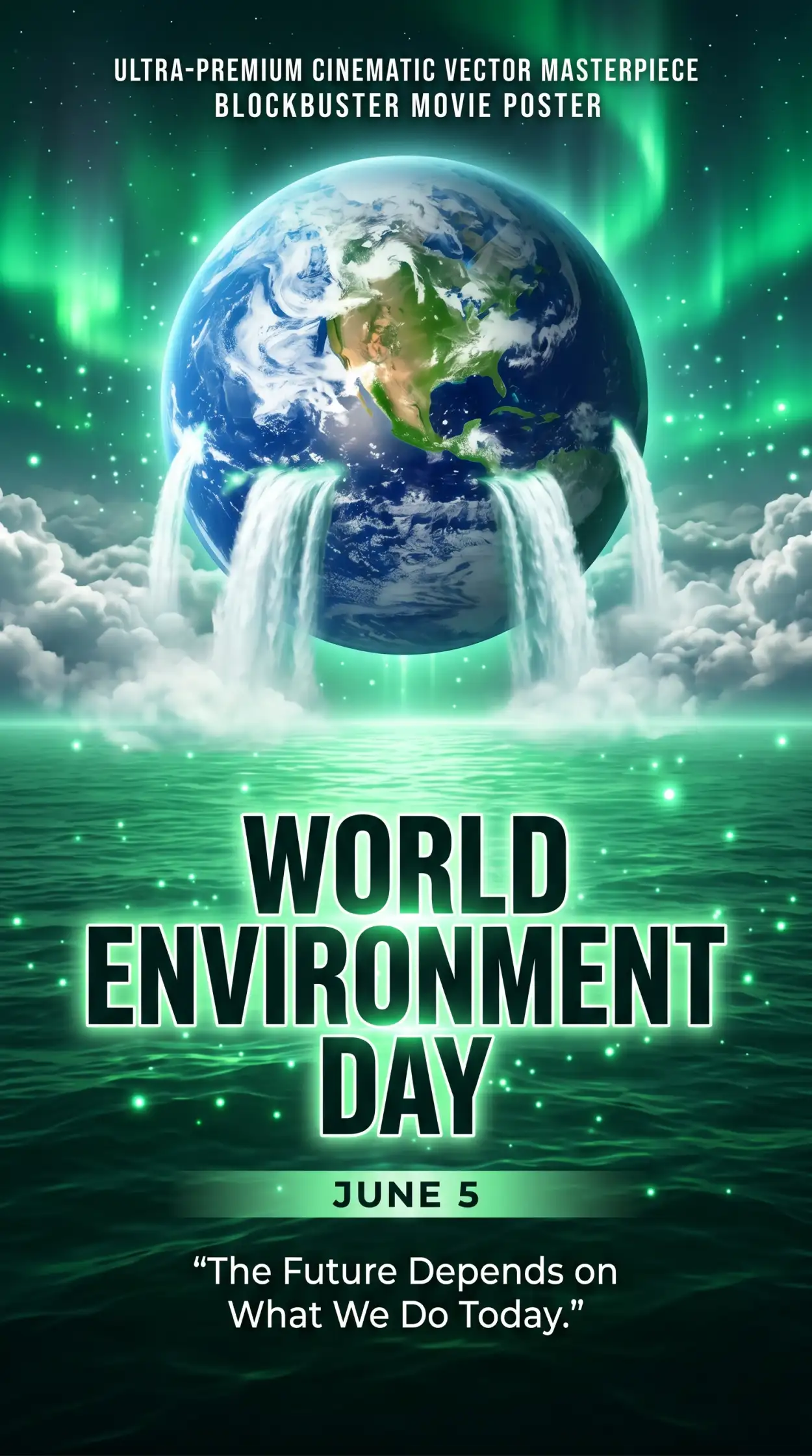 Free Download World Environment Day Poster Ideas With Environmental Activism Theme - High Quality World Environment Day Poster Ideas 2026 Image