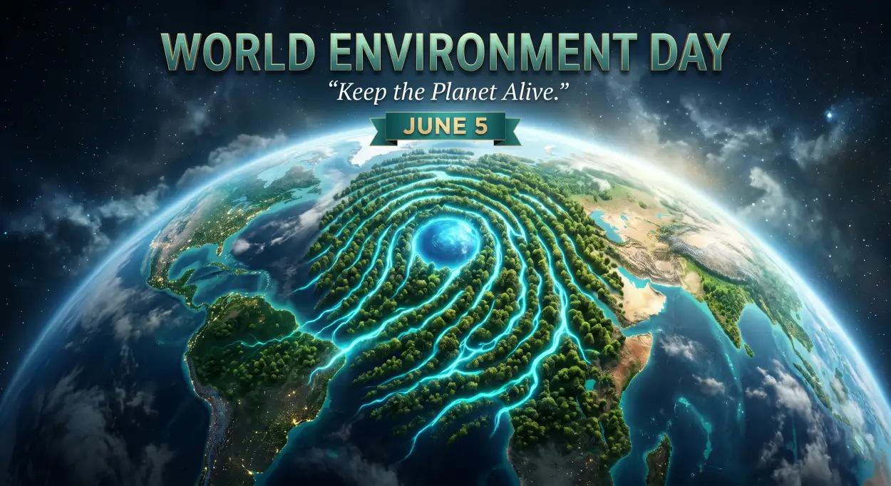 Free Download World Environment Day Poster Ideas With Environmental Protection Quotes - High Quality World Environment Day Poster Ideas 2026 Image