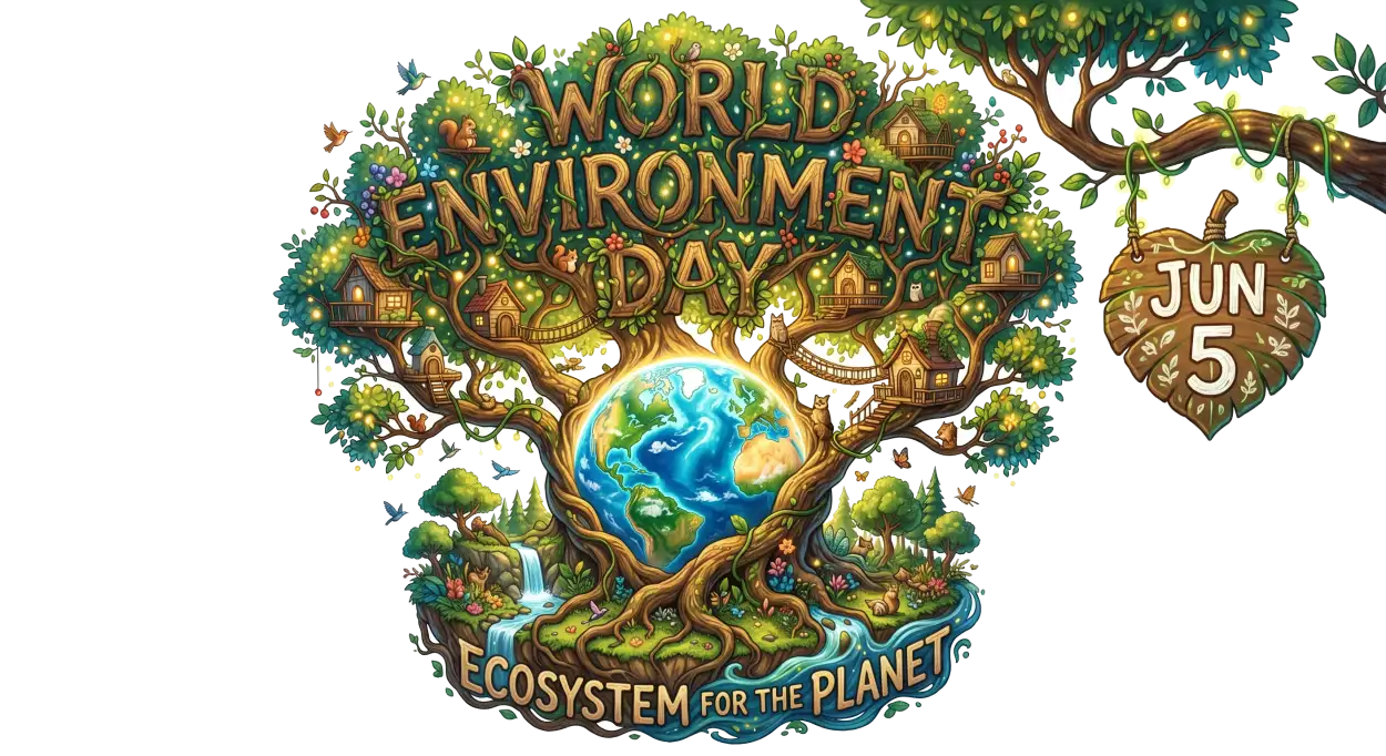 Free Download World Environment Day Poster Png Transparent - High Quality World Environment Png Transparent Background Transparent PNG