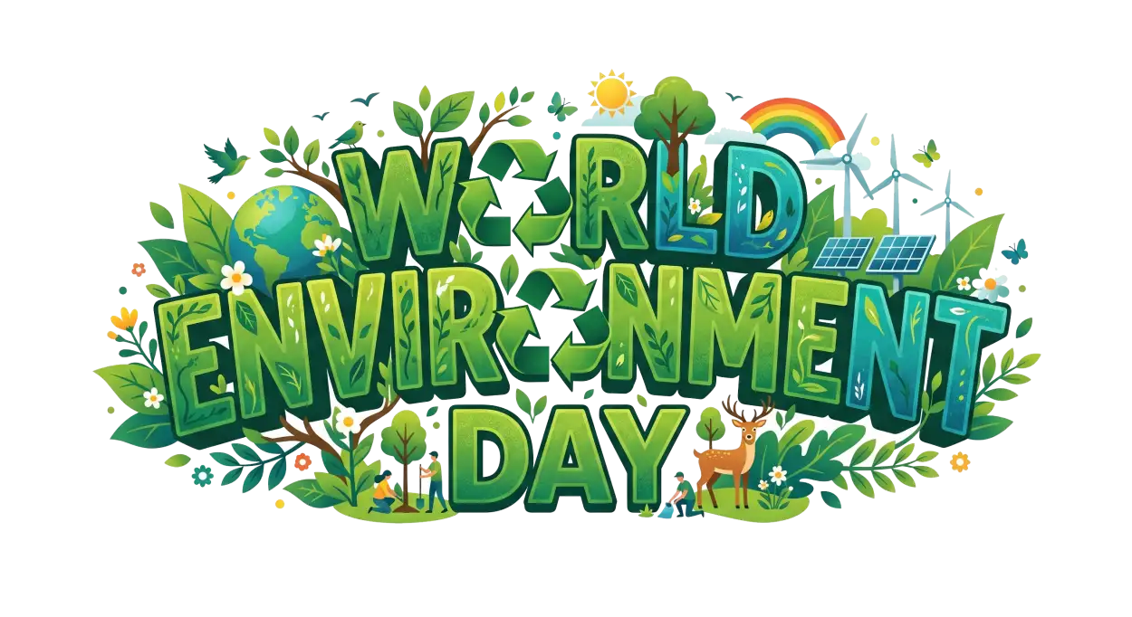 Free Download World Environment Day Ribbon Png - High Quality World Environment Day Png Transparent PNG