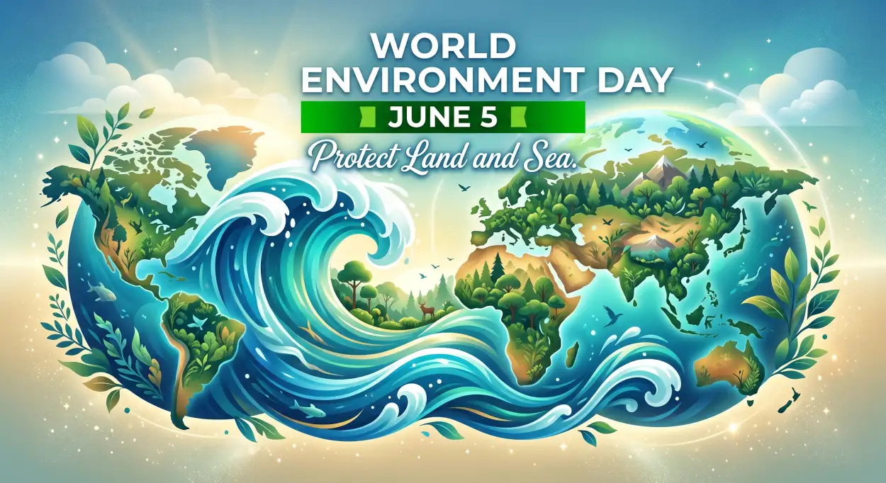 Free Download World Environment Day Social Media Banner Design - High Quality World Environment Day Theme 2026 Image