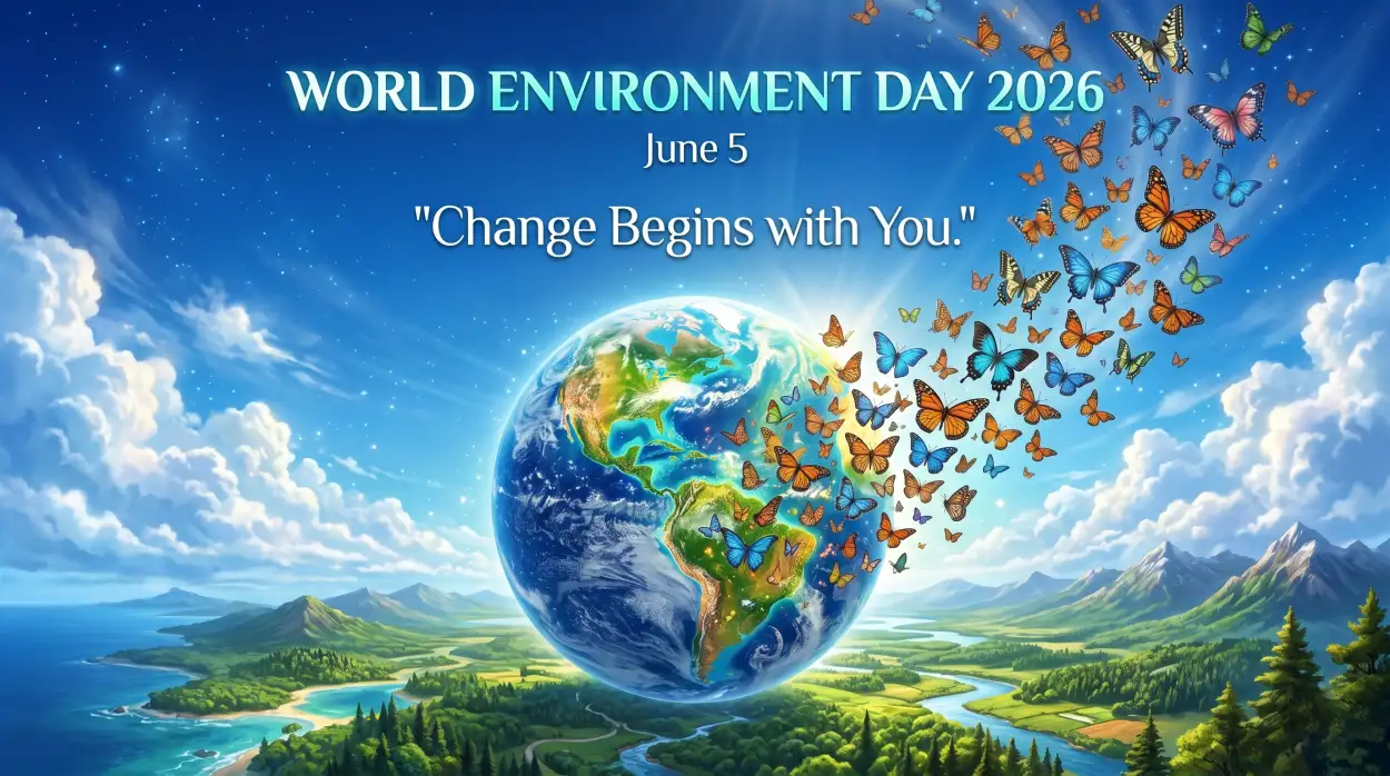 Free Download World Environment Day Theme 2026 India - High Quality World Environment Day Theme 2026 Image