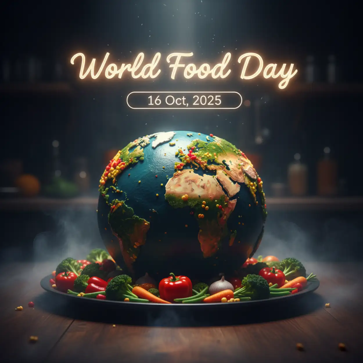 Free Download World Food Day 2025 Theme By FAO - High Quality World Food Day Background