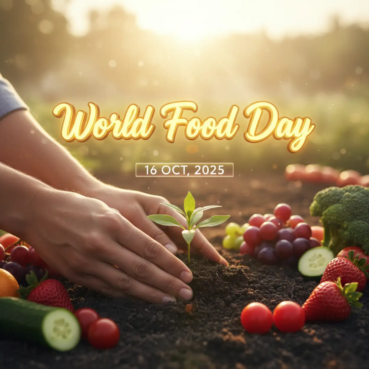 Free Download World Food Day 2025 Theme In India - High Quality World Food Day Image