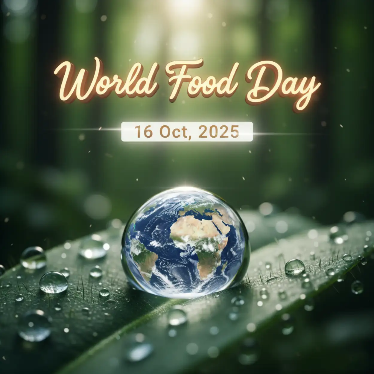 Free Download World Food Day Poster Ideas For School - High Quality World Food Day Background