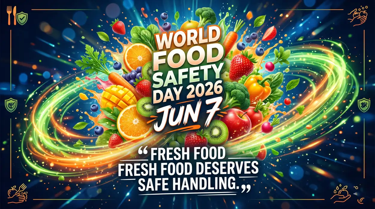 Free Download World Food Safety Day 2026 Event Promotion Banner - High Quality World Food Safety Day 2026 Image