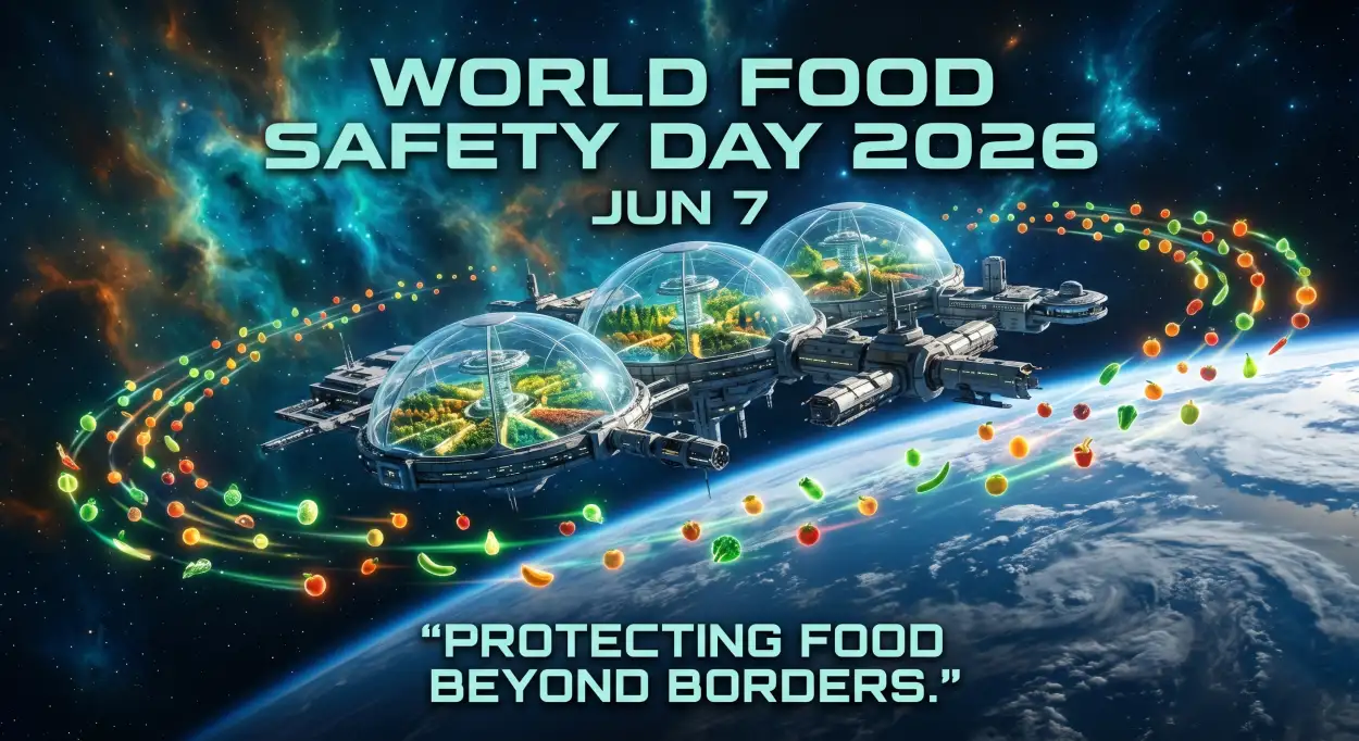 Free Download World Food Safety Day 2026 Food Protection Graphics - High Quality World Food Safety Day 2026 Image