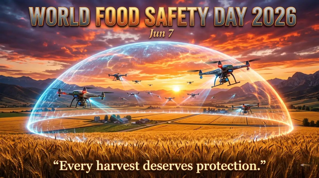 Free Download World Food Safety Day 2026 Government Awareness Poster - High Quality World Food Safety Day 2026 Image