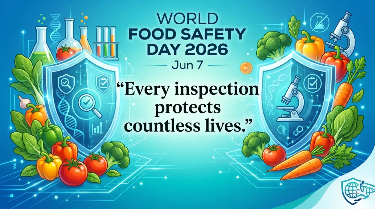 Free Download World Food Safety Day 2026 Quote Poster Design - High Quality World Food Safety Day 2026 Image